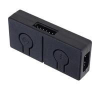 Oxxggkao Convertidor de ventilador ARGB de 5 V a 12 V, adaptador de sincronización de ventilador de luz de 3 pines a 4 pines, controlador manual para cable de sincronización de iluminación