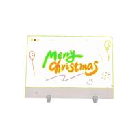 Oxxggkao Creative - Tablero de dibujo LED de 13.7 pulgadas, recargable, portátil, 7 preferencias de color, luz modificable, para niños, mesa de dibujo LED recargable