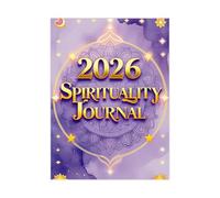 Oxxggkao Cuaderno espiritual 2026 con 68 páginas de papel rayado ancho diario de atención plena y seguimiento del progreso, planificador diario estructurado