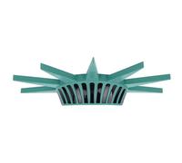 Oxxggkao Diadema con estatua de tocado para fiestas de Halloween, juego de rol patriótico y celebración temática, disfraz de fiesta del Día de la Independencia, accesorios de celebración