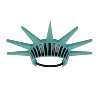 Oxxggkao Diadema de estatua de corona para disfraz patriótico, fiesta temática de juego de rol y celebraciones del Día de la Independencia, accesorio de coronas de recreación histórica