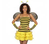 Oxxggkao Disfraz con temática de abejas: diadema, tutú alado para mujer, conjunto de accesorios de disfraz de abejas para cosplay de Halloween