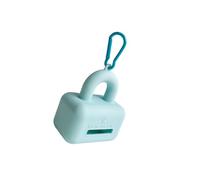 Oxxggkao Dispensador de bolsas de excremento de perro de silicona para pasear mascotas, salidas y viajes, fácil de limpiar, dispensador de limpieza de mascotas al aire libre