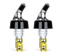 Oxxggkao Dispensador de licor de boquilla de vino de 30 ml, acero inoxidable, vertedor de botellas para decantar y servir bebidas, tapones para botellas de vino con medidas