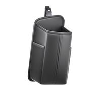 Oxxggkao Dispensador de pañuelos de cuero de alta calidad para automóvil con compartimento de almacenamiento de liberación rápida, dispensador de pañuelos de cuero premium, compartimento de