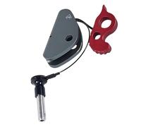 Oxxggkao Dispositivo de detención de caídas extraíble con aleación de aluminio de frenado para techos y mantenimiento al aire libre