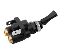 Oxxggkao Disyuntor de puerta de palanca ABS de tipo pesado con diseño de recipiente para control de frenos de vehículos comerciales, camión, maquinaria de frenos, disyuntor