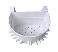 Oxxggkao Divisor de agua para acuario fabricado con bioplástico sostenible para un uso más largo, accesorio de filtración de acuario