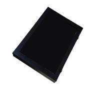 Oxxggkao Elegante solución de almacenamiento para objetos pequeños, vitrina transparente de pie, caja de almacenamiento con textura de cuero para insignias y alfileres, vitrina de insignia