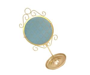 Oxxggkao Elegante soporte para joyas, diseño de princesa, organizador de aretes para mujeres y niñas, tocador, decoración de almacenamiento, vestido de princesa, soporte de joyería