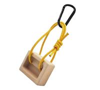 Oxxggkao Entrenador multifuncional de madera para acondicionar dedos y antebrazos en cualquier superficie de pared, tabla de entrenamiento de agarre de escalada
