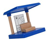 Oxxggkao Estación de barrera de madera para la mayoría de juegos de ferrocarril, accesorio compatible, integración sin costuras, diversión familiar