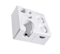 Oxxggkao Estación de manipulación cuadrada multifunción con cajón de almacenamiento para baristas, accesorios de café, organizadores, estación de manipulación de café con cajón