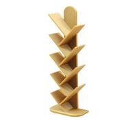 Oxxggkao Estantería con forma de árbol de simulación para guardar libros en miniatura y artículos decorativos, exhibición de escenas de casa de muñecas, muebles, accesorios de casa de muñecas