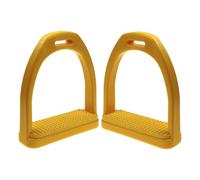 Oxxggkao Estribos resistentes a la intemperie equipados con almohadillas de goma antideslizantes para un montaje seguro y durabilidad. Equipo duradero para montar a caballo