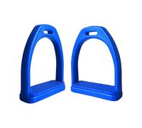 Oxxggkao Estribos resistentes a la intemperie equipados con almohadillas de goma antideslizantes para un montaje seguro y durabilidad. Equipo duradero para montar a caballo