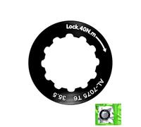 Oxxggkao Expert Cycle Tape - Anillo de bloqueo de aluminio procesado, cara anodizada para mayor durabilidad y protección permanente delgada del volante