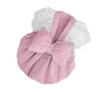 Oxxggkao Festives - Vestido de pana para mascotas, correas ajustables, múltiples medidas, perfecto para fiestas, paseos, celebraciones, vestido de pana a la moda