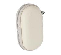 Oxxggkao Funda de transporte de piel sintética a prueba de golpes para auriculares abiertos, sistemas de cremalleras suaves, protección a prueba de polvo, bolsa de almacenamiento de auriculares de