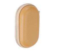 Oxxggkao Funda de transporte de piel sintética a prueba de golpes para auriculares abiertos, sistemas de cremalleras suaves, protección a prueba de polvo, bolsa de almacenamiento de auriculares de