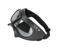 Oxxggkao Gafas de sol para perros con marco resistente al desgaste, lentes a prueba de arañazos, resistentes al viento, gafas para gafas largas de hocico