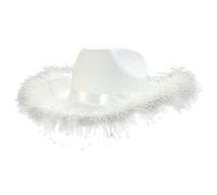 Oxxggkao Gorras de vaquero con diamantes de imitación brillantes para actuaciones escénicas, club nocturno, accesorios de vaquero occidental para mujer