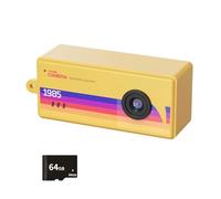 Oxxggkao Grabadora de video portátil ligera de 1080P para estudiantes, deportes, portátil, pequeña, ligera, para viajes