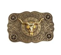 Oxxggkao Hebilla de cinturón vintage de repuesto para cinturón único, accesorio de metal para fotos, delicado, clásico, novio, accesorio de moda para hombre, O, Talla única