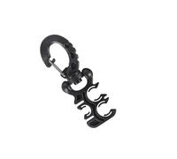 Oxxggkao Hebilla de engranaje ajustable y segura: diseño de desmontaje rápido para mejorar la exploración del agua, clip de silicona para buceo con poca luz