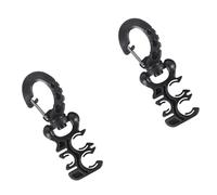 Oxxggkao Hebilla de engranaje ajustable y segura: diseño de desmontaje rápido para mejorar la exploración del agua, clip de silicona para buceo con poca luz