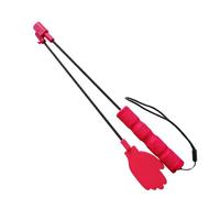 Oxxggkao Herramienta plegable de entrenamiento para mascotas, látigo de silicona ergonómico para interiores y exteriores, ejercicios de orientación de comportamiento de cachorros