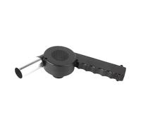 Oxxggkao Herramienta portátil de fuelle eléctrico para barbacoa, soplador de aire de carbón de arranque, 2 velocidades, chimeneas, soplador de fuelle, ventilador de aire