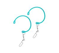 Oxxggkao Herramienta profesional de amortiguadores de pesca, resistente al agua salada, poliuretano y metal, sistemas de reducción de ondulaciones, accesorio de pesca a prueba de agua salada