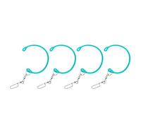 Oxxggkao Herramienta profesional de amortiguadores de pesca, resistente al agua salada, poliuretano y metal, sistemas de reducción de ondulaciones, accesorio de pesca a prueba de agua salada