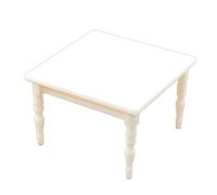 Oxxggkao House Furniture - Mesa auxiliar en miniatura a escala 1:12 con diseño detallado para varios temas de habitación, modelo de arena, exhibición de escena, mesa de muebles de casa de muñecas