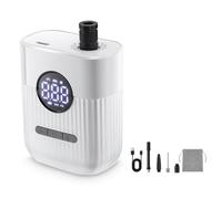 Oxxggkao Inflador eléctrico de neumáticos para bicicletas recargables en miniatura, multicolor, pantalla potente, equipo de equipo de engranaje de inflado rápido, bombas de bicicleta en miniatura
