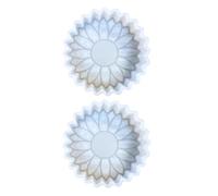 Oxxggkao Juego de 2 moldes de elastómero reciclables estándar con diseño de flama verde, cera de vela, jabón, chocolate, fabricantes, artesanos, accesorios nacionalistas