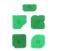 Oxxggkao Juego de 5 herramientas de calafateo para reparación y mantenimiento, sellador, acabado de lechada, raspadores de lechada, juego de herramientas de acabado de calafateo