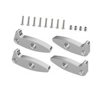 Oxxggkao Juego de ajuste de arrastre de roca resistente, juego de modificación de caída diseñado con precisión, fijación rápida para piezas de ejecución SCX30 Crawlerbot