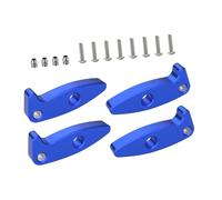 Oxxggkao Juego de ajuste de arrastre de roca resistente, juego de modificación de caída diseñado con precisión, fijación rápida para piezas de ejecución SCX30 Crawlerbot