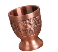 Oxxggkao Juego de barwares retro con forma de elefante de bronce, elegantes accesorios de vino Kiriste para decoración del hogar y fiestas, juego tradicional de bar de elefante