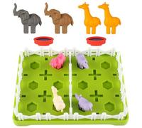 Oxxggkao Juego de estrategia para niños, rompecabezas de noche familiar, desarrollo de habilidades cognitivas, tabla de desafíos lógicos estratégicos, pensamiento lógico educativo