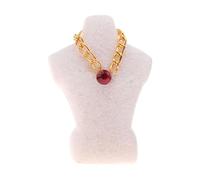 Oxxggkao Juego de maniquí de exhibición en miniatura de casa de muñecas con collar realista para armario antiguo, decoración de escena de casa de muñecas, bolsas de recuerdos de fiesta para bodas