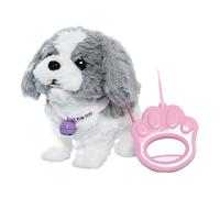 Oxxggkao Juguete educativo para perros con cola que se mueve para habilidades motoras y curiosidad, crecimiento interactivo, juguete de peluche para perros