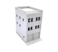 Oxxggkao Kits de montaje de construcción japoneses a escala 1/150 para amantes de las modelos y decoradores, proyecto de planificación urbana, construcción de paisaje, casa modelo