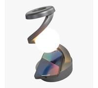 Oxxggkao Lámpara de escritorio LED flotante con detección de movimiento automático, plan transportable denso, múltiples enfoques de color, iluminación de teletrabajo, lámpara flotante giratoria