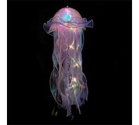 Oxxggkao Lámpara de medusa para dormitorio de niños, luz nocturna colgante bajo el mar, colorida decoración de fiesta, camping, luces decorativas para exteriores, decoración al aire libre
