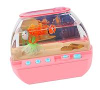 Oxxggkao Lámpara LED de peces marinos con efectos móviles para dormitorio, luz nocturna, acuario artificial