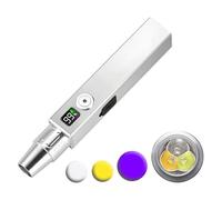 Oxxggkao Linterna de mano LED de grado profesional que ofrece control de intensidad variable, ideal para evaluación de piedras e inspección de cera. Luz LED de piedra