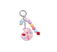 Oxxggkao Llavero de cuentas estéticas para niñas, bonita paleta de accesorios de coche y dijes de bolso, regalos artísticos para mujeres, paleta de artistas, Q1935 4